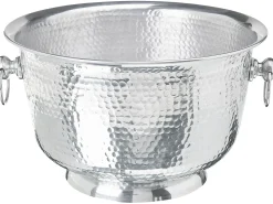 New Beliani Scodelle decorative POMPEII Metallo Argento