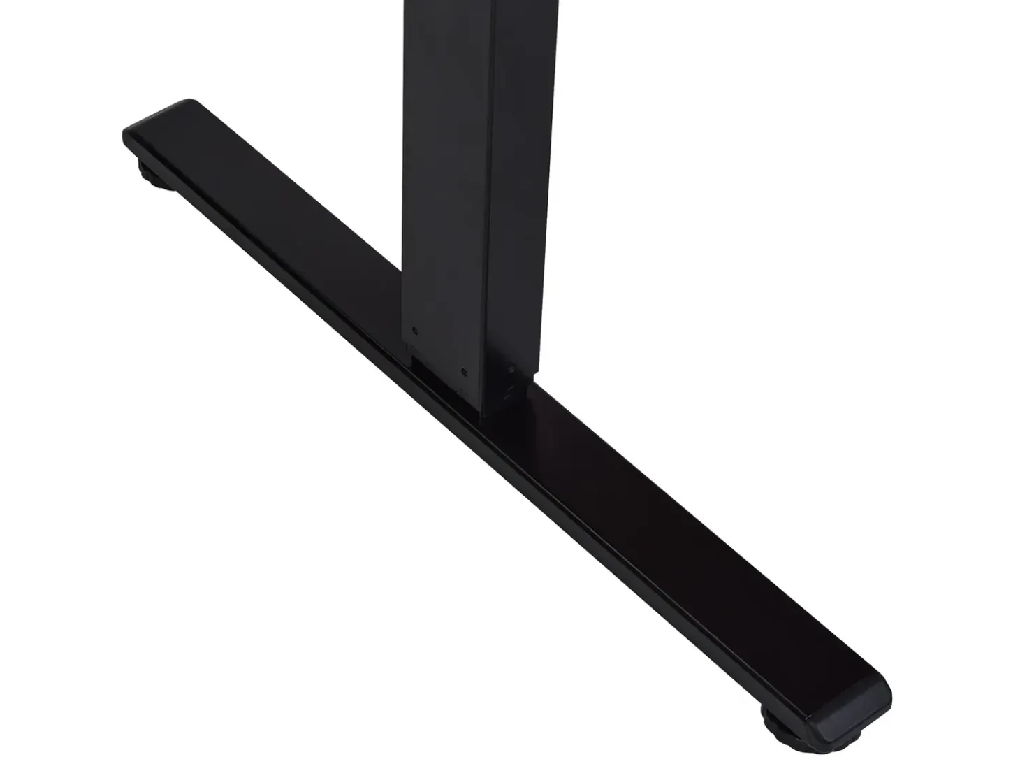 Scrivania angolare regolabile elettricamente DESTINES Nero 160 cm 109 cm Lato destro