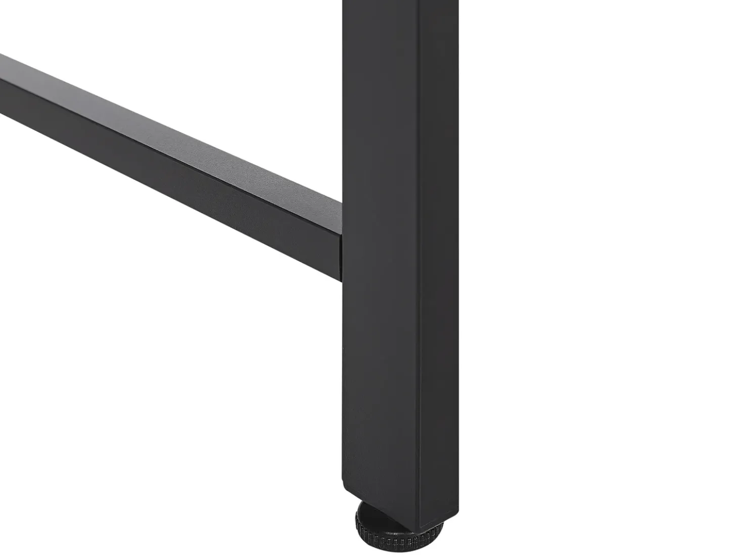 Scrivania con organizer VINCE Nero 118 cm 60 cm