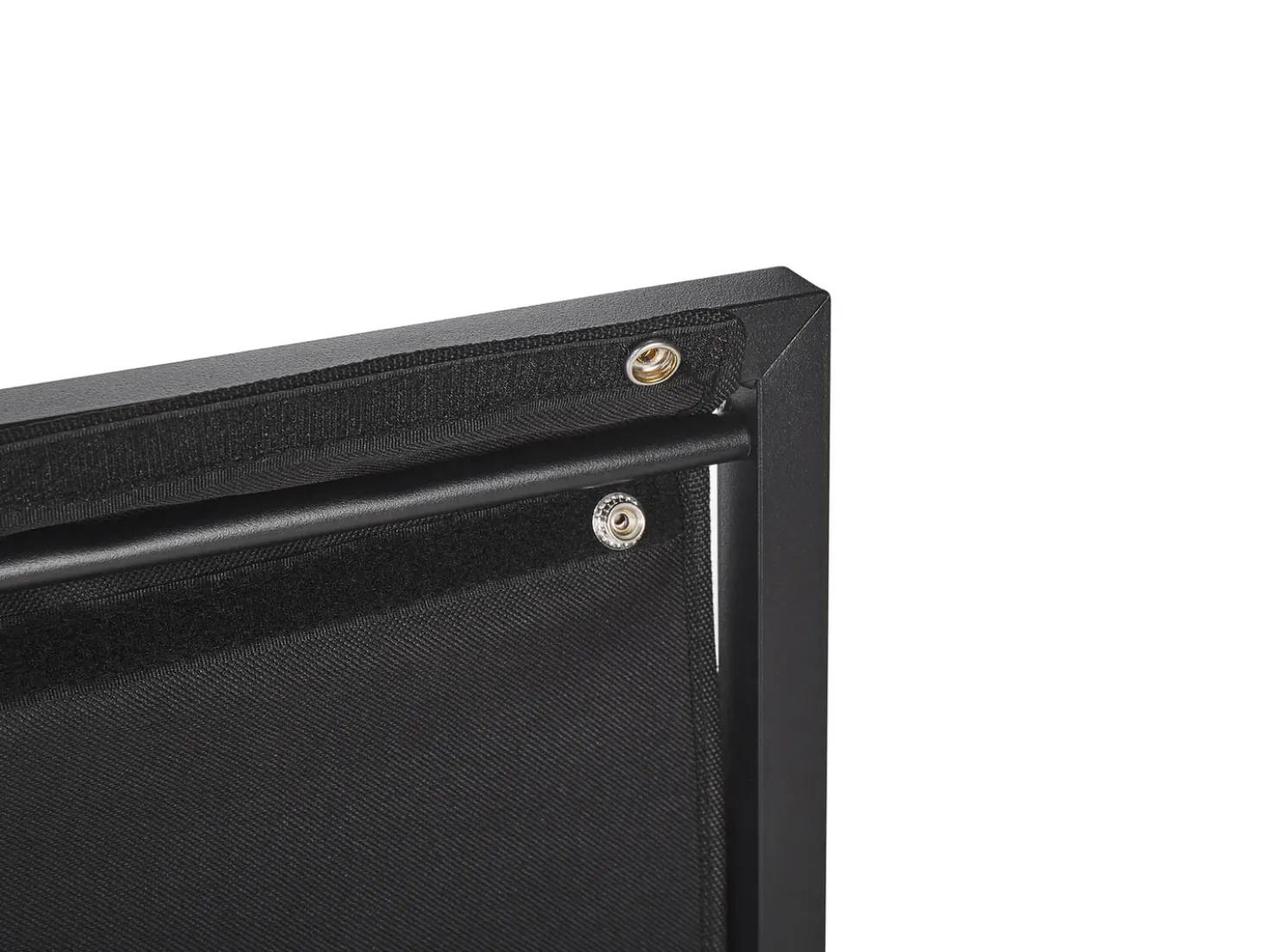 Scrivania con organizer VINCE Nero 118 cm 60 cm
