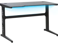 Online Beliani Scrivania da gaming DEXTER 120 cm 60 cm LED RGB Nero