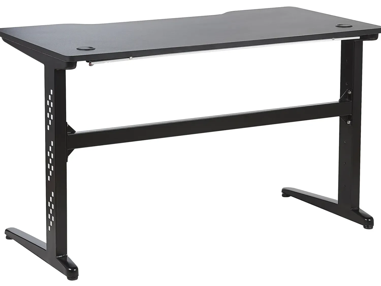 Online Beliani Scrivania da gaming DEXTER 120 cm 60 cm LED RGB Nero