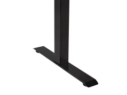 Scrivania elettrica regolabile in altezza DESTINES Marrone/Nero 180 cm 80 cm