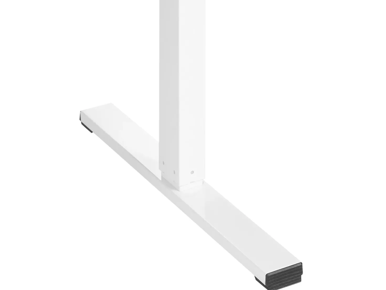 Scrivania elettrica regolabile in altezza TAVARES Marrone chiaro/Bianco 120 cm 60 cm