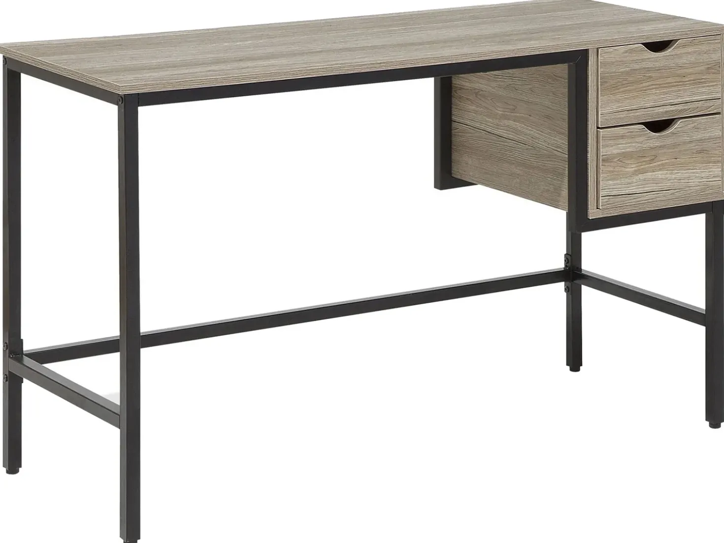 Scrivania GRANT Marrone chiaro 120 cm 48 cm con Cassetti