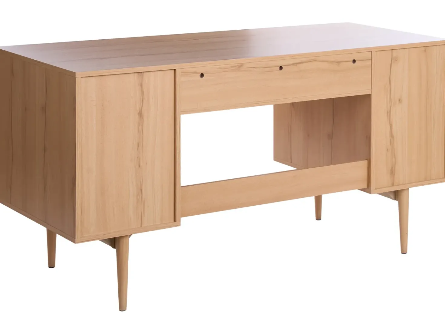 Scrivania RAFFRA Marrone chiaro 140 cm 60 cm