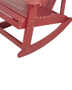 Best Beliani ADIRONDACK Rosso