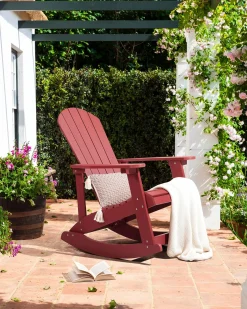 Best Beliani ADIRONDACK Rosso