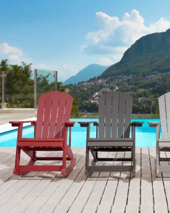 Best Beliani ADIRONDACK Rosso