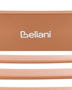 Hot Beliani Sedia a dondolo da giardino TURI Metallo dorato Marrone