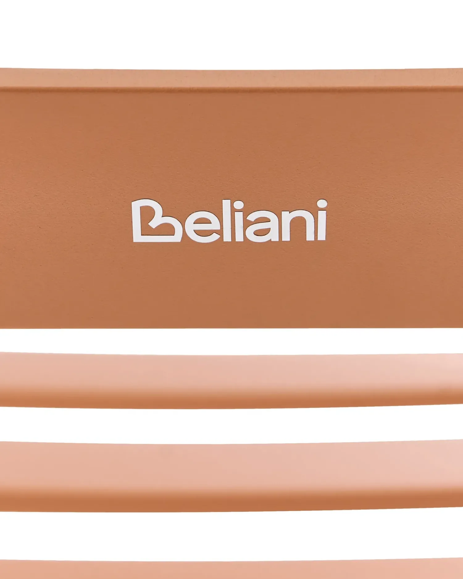 Hot Beliani Sedia a dondolo da giardino TURI Metallo dorato Marrone