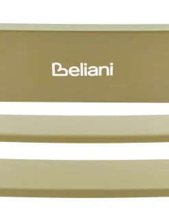 Discount Beliani Sedia a dondolo da giardino TURI Metallo oliva Verde