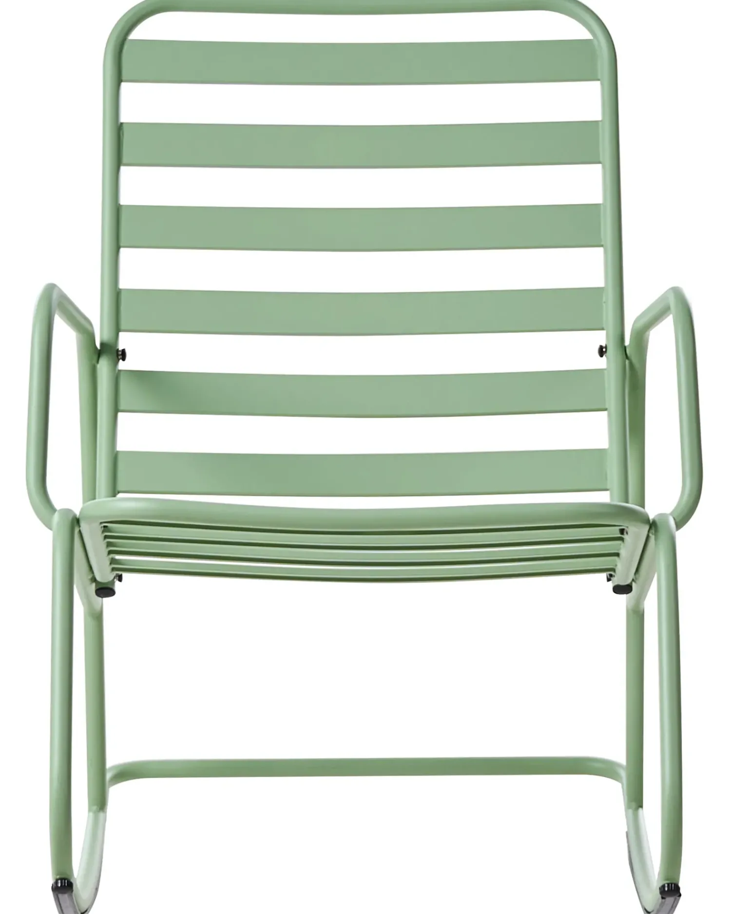 Best Beliani Sedia a dondolo da giardino TURI Metallo Verde