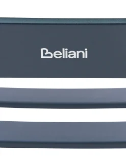 Outlet Beliani Sedia a dondolo da giardino TURI Metallo Nero