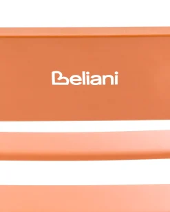 Outlet Beliani Sedia a dondolo da giardino TURI Metallo Arancione