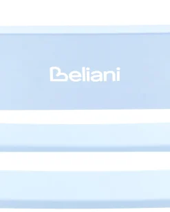Online Beliani Sedia a dondolo da giardino TURI Metallo Azzurro Blu