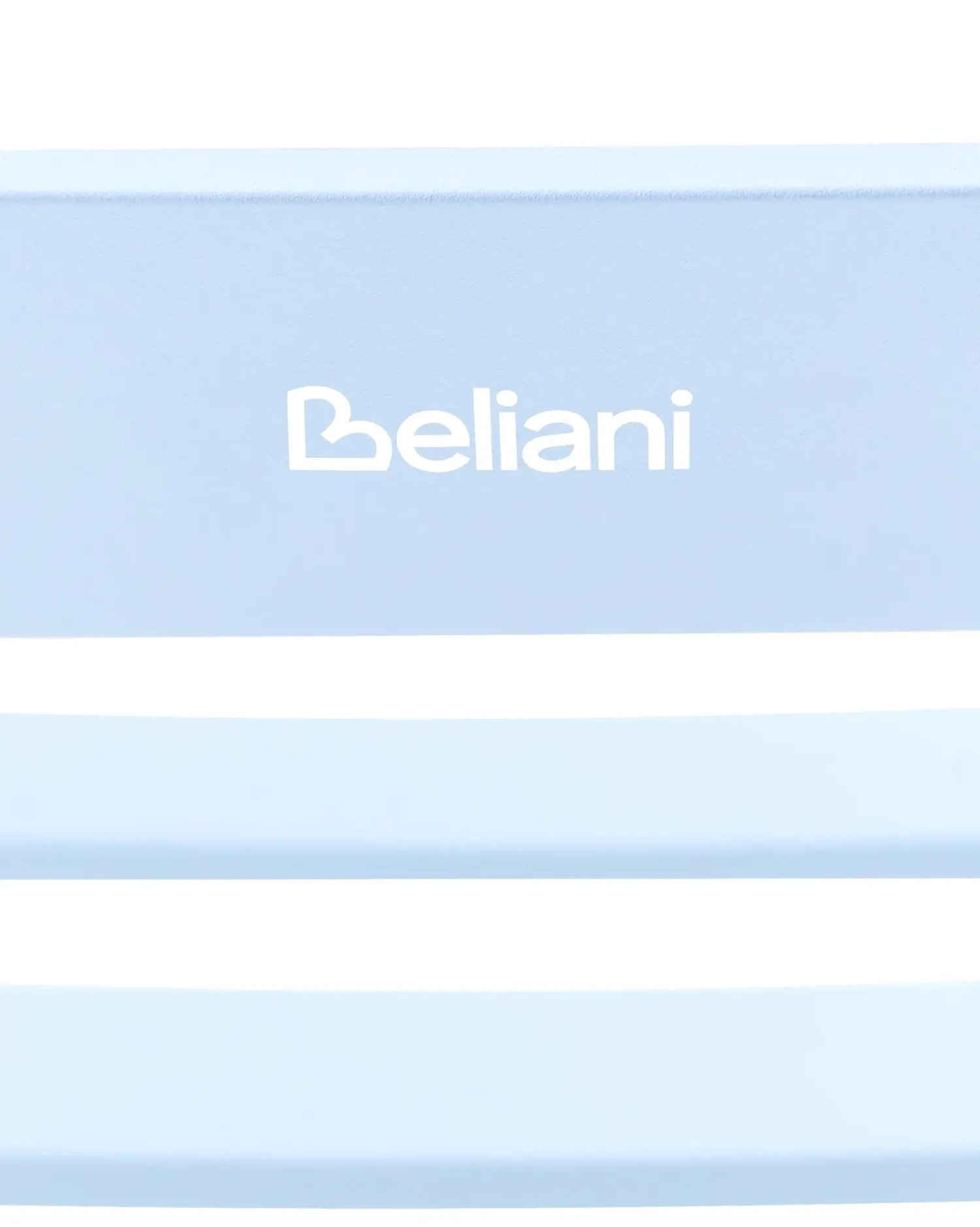 Online Beliani Sedia a dondolo da giardino TURI Metallo Azzurro Blu