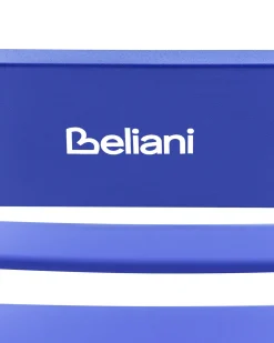 Outlet Beliani Sedia a dondolo da giardino TURI Metallo Blu