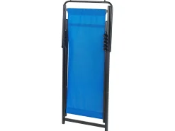 Sale Beliani Sedia a sdraio pieghevole LOCRI II Metallo Blu Blu Nero
