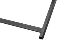 Sale Beliani Sedia a sdraio pieghevole LOCRI II Metallo Turchese Blu Nero