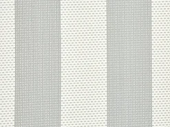 Outlet Beliani Sedia a sdraio pieghevole LOCRI II Metallo Grigio chiaro Bianco Grigio