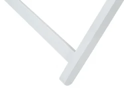 Clearance Beliani Sedia a sdraio pieghevole LOCRI II Metallo Grigio Bianco Grigio