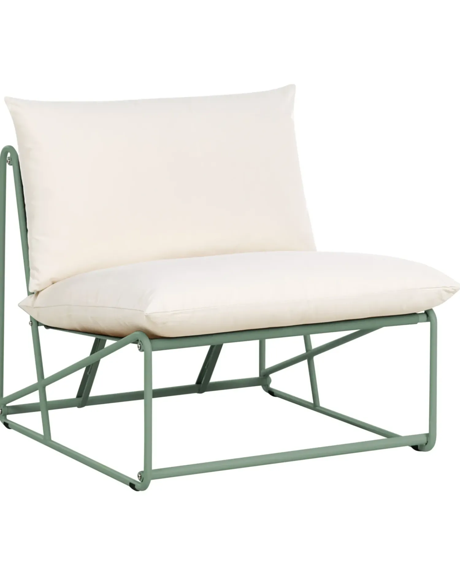 Discount Beliani PICO Metallo Verde Beige Verde