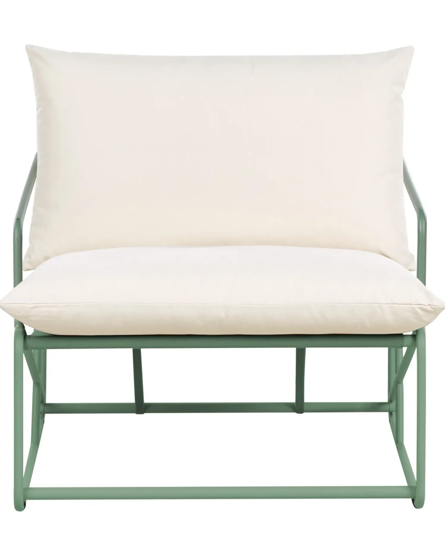 Sale Beliani PONTE Metallo Verde Beige Verde