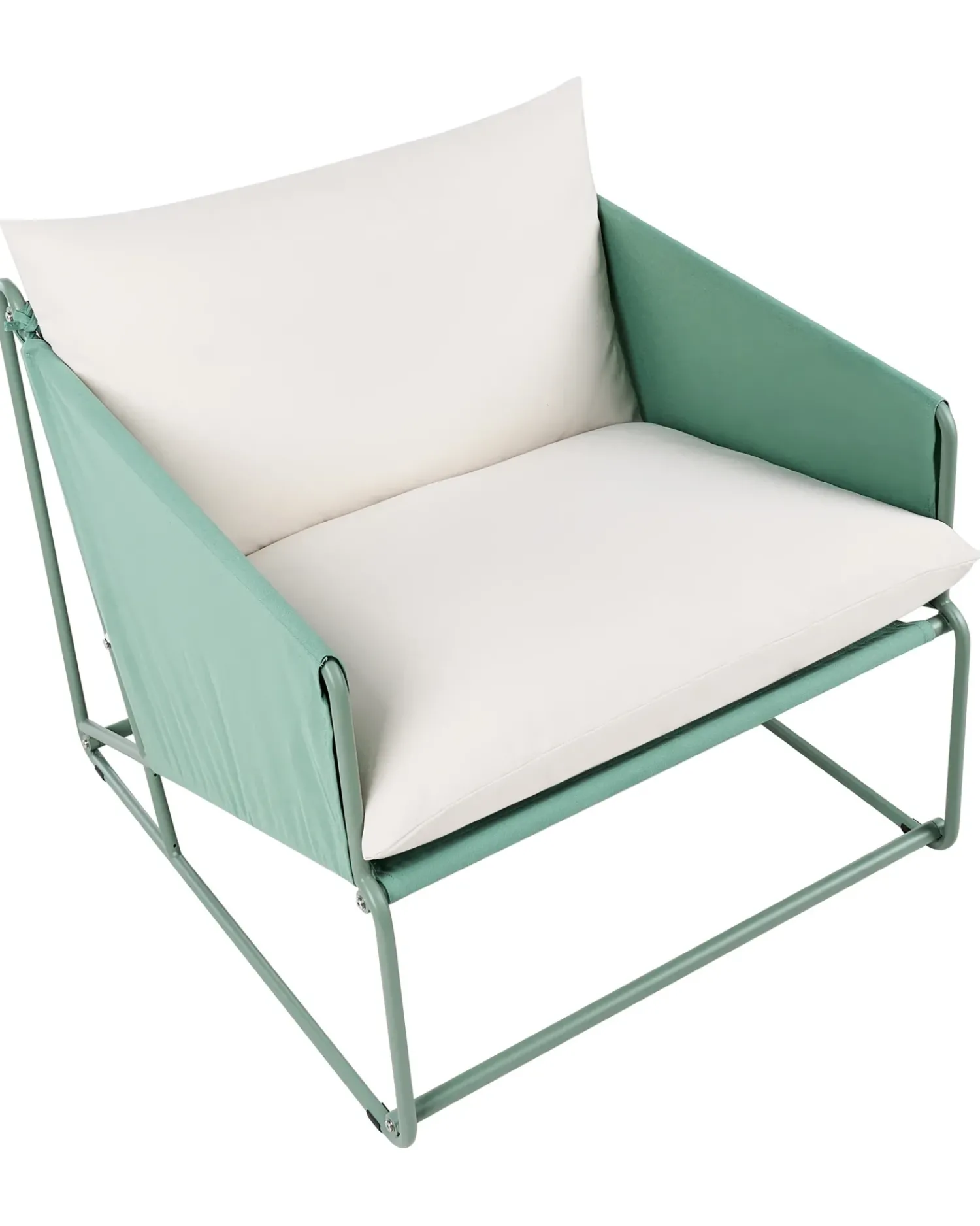 Sale Beliani PONTE Metallo Verde Beige Verde