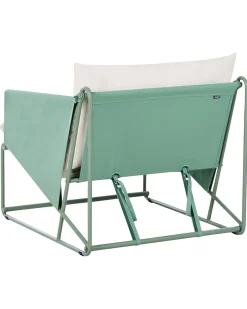 Sale Beliani PONTE Metallo Verde Beige Verde