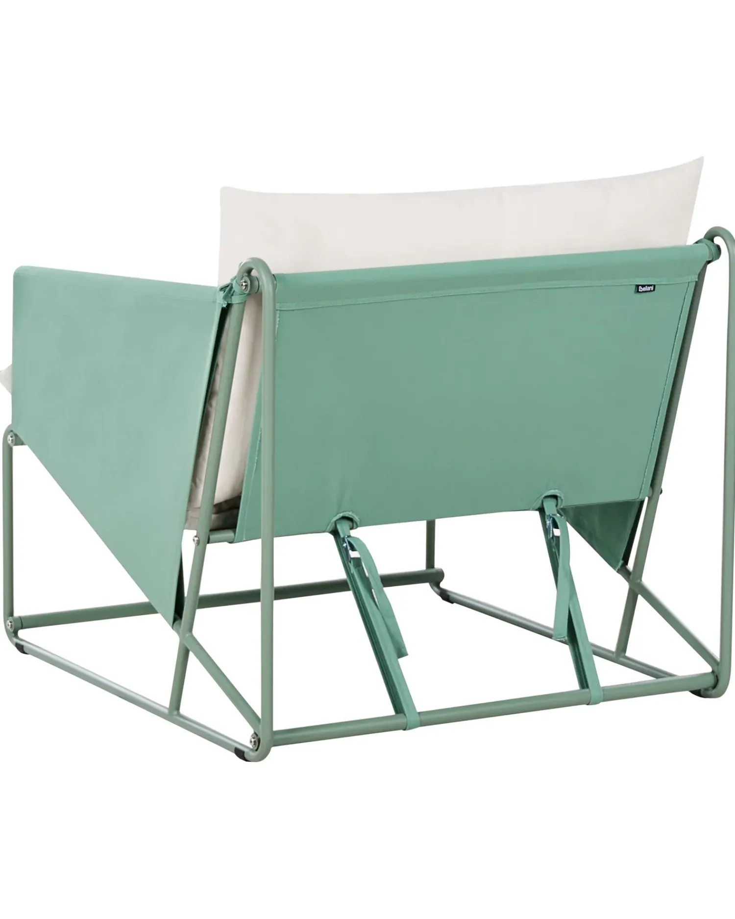 Sale Beliani PONTE Metallo Verde Beige Verde