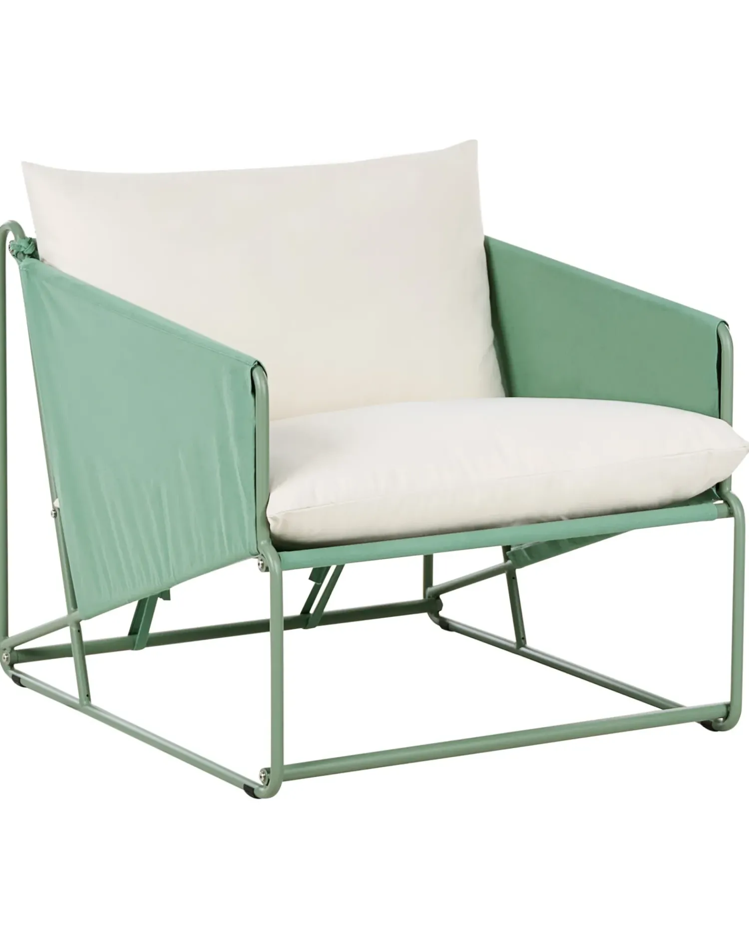 Sale Beliani PONTE Metallo Verde Beige Verde