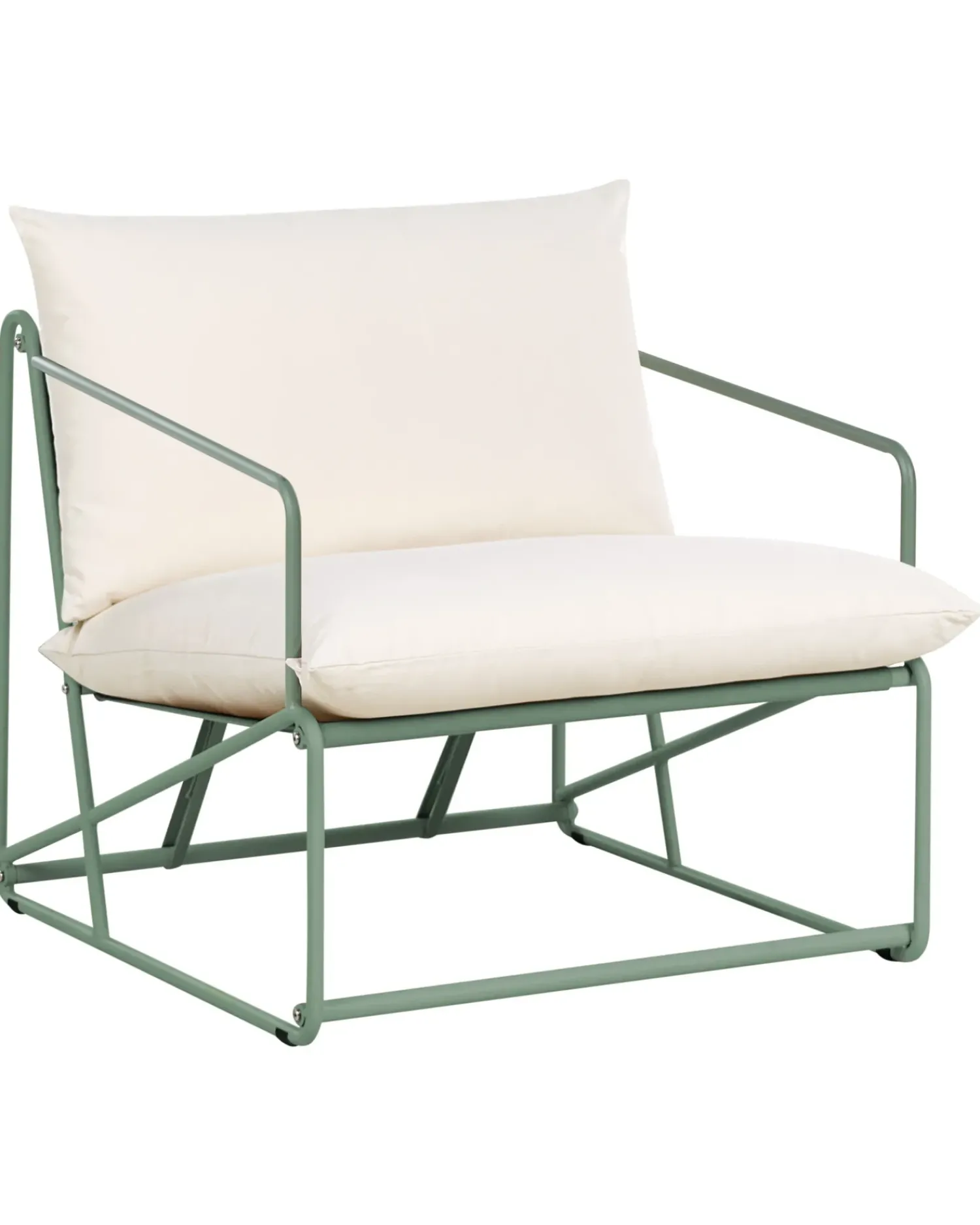 Sale Beliani PONTE Metallo Verde Beige Verde