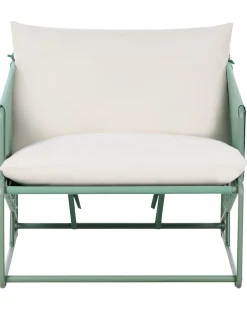 Sale Beliani PONTE Metallo Verde Beige Verde