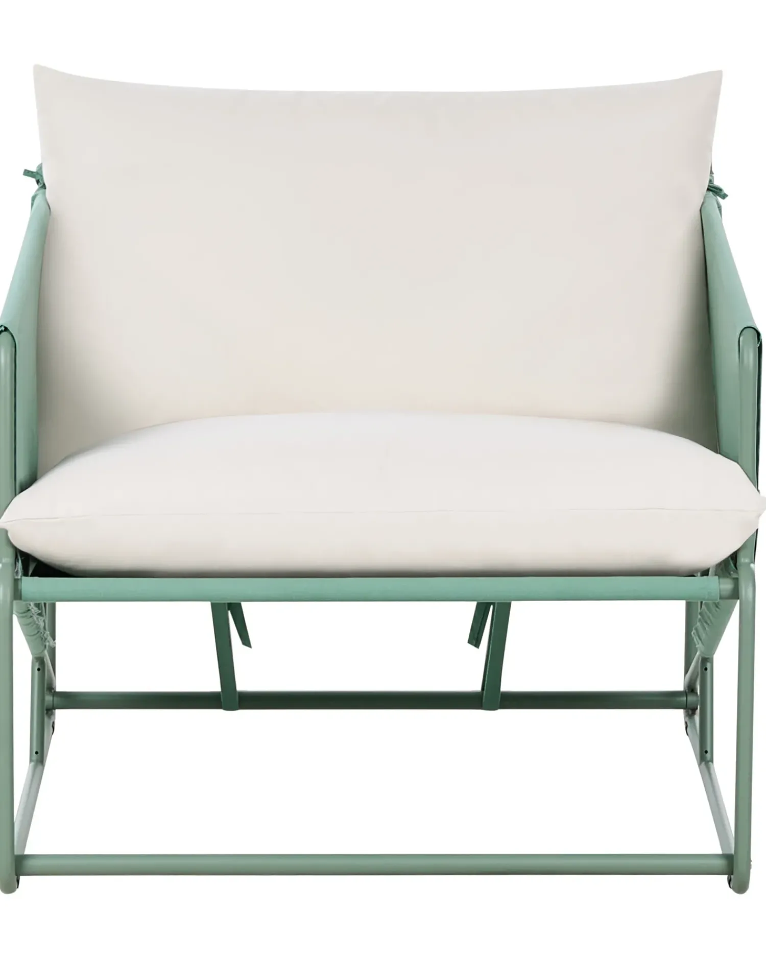Sale Beliani PONTE Metallo Verde Beige Verde