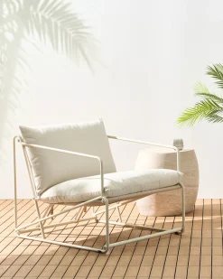 New Beliani PONTE Metallo Beige chiaro Beige Grigio