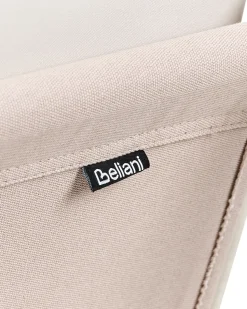 New Beliani PONTE Metallo Beige chiaro Beige Grigio