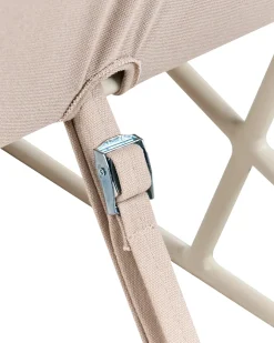 New Beliani PONTE Metallo Beige chiaro Beige Grigio