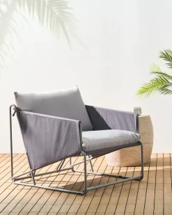 Best Beliani PONTE Metallo Grigio
