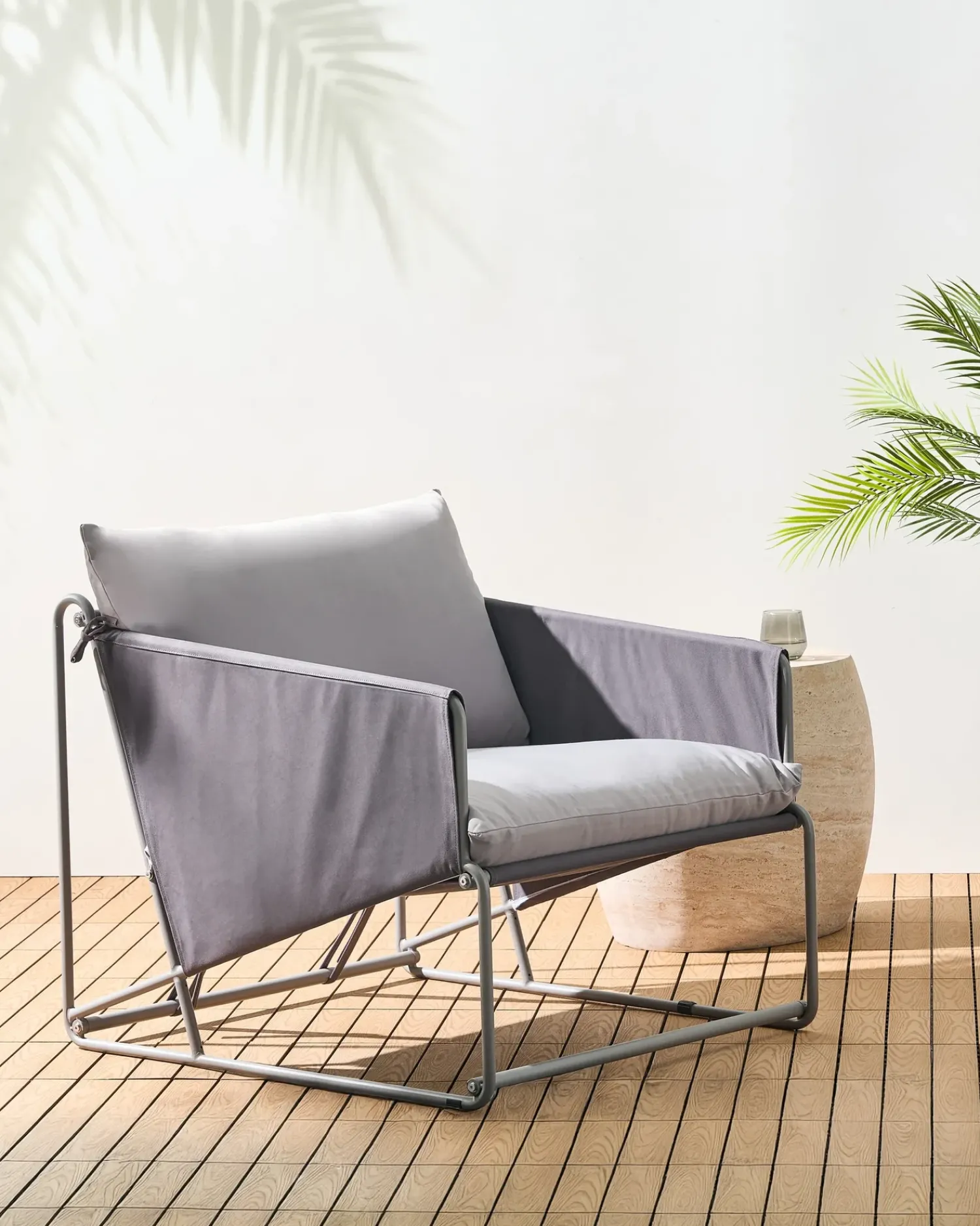 Best Beliani PONTE Metallo Grigio