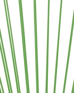 New Beliani Sedia da giardino ACAPULCO II Rattan sintetico (PE) Verde Verde Nero