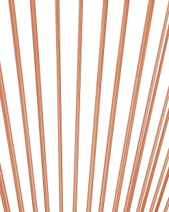 Discount Beliani Sedia da giardino ACAPULCO II Rattan sintetico (PE) Arancione Arancione Nero