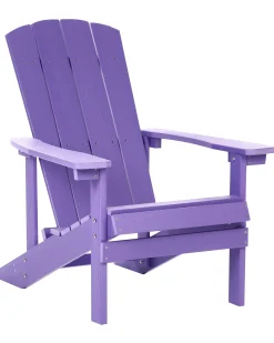 Sale Beliani Sedia da giardino ADIRONDACK Viola
