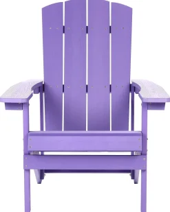 Sale Beliani Sedia da giardino ADIRONDACK Viola