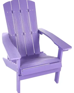 Sale Beliani Sedia da giardino ADIRONDACK Viola