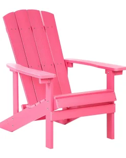 Best Beliani Sedia da giardino ADIRONDACK Rosa