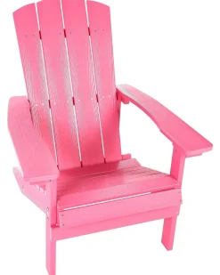 Best Beliani Sedia da giardino ADIRONDACK Rosa