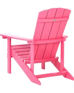 Best Beliani Sedia da giardino ADIRONDACK Rosa