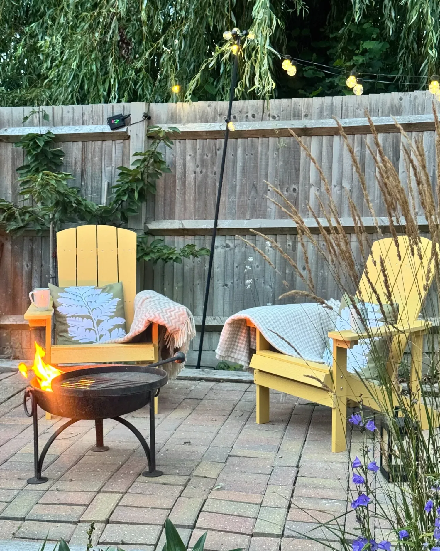 Outlet Beliani ADIRONDACK Giallo
