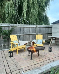 Outlet Beliani ADIRONDACK Giallo